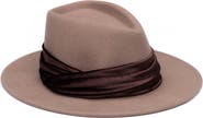 Eugenia Kim Velvet Strap Wool Fedora