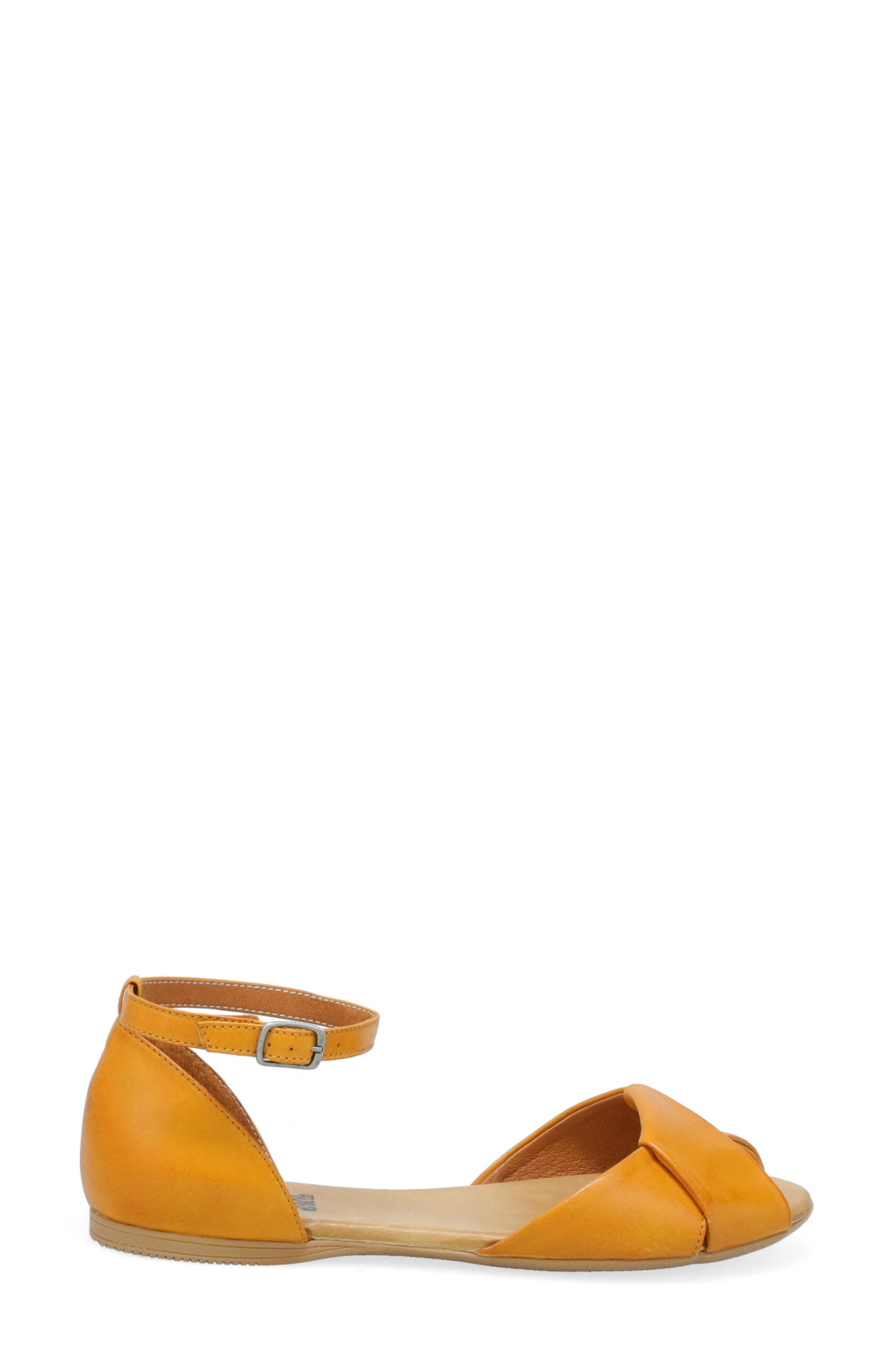 Kendria Ankle Strap Sandal, Alternate, color, OCHRE