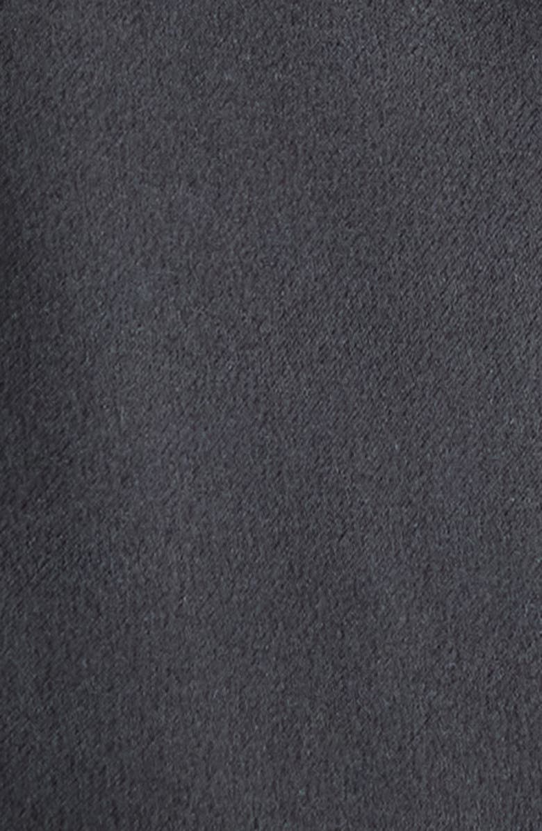 Lunya Washable Silk Pajama Romper, Alternate, color, Immersed Black