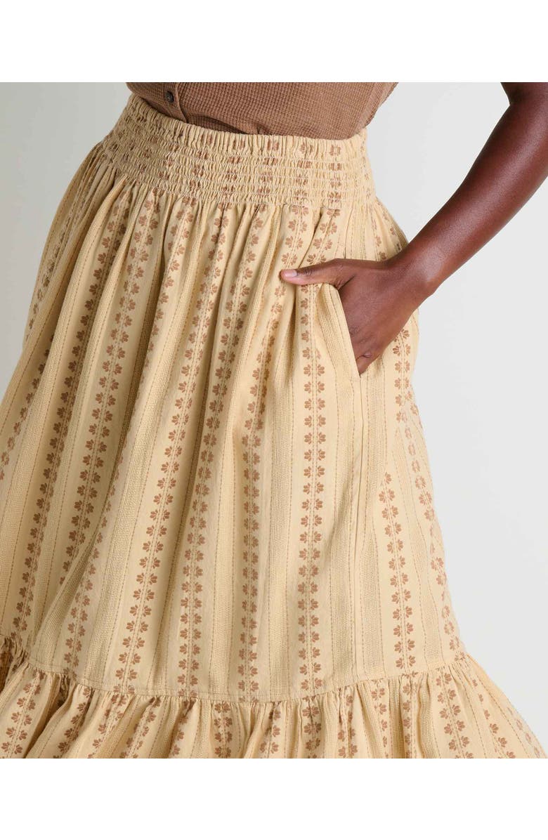 Toad & Co Cipher Midi Skirt, Alternate, color, Chai