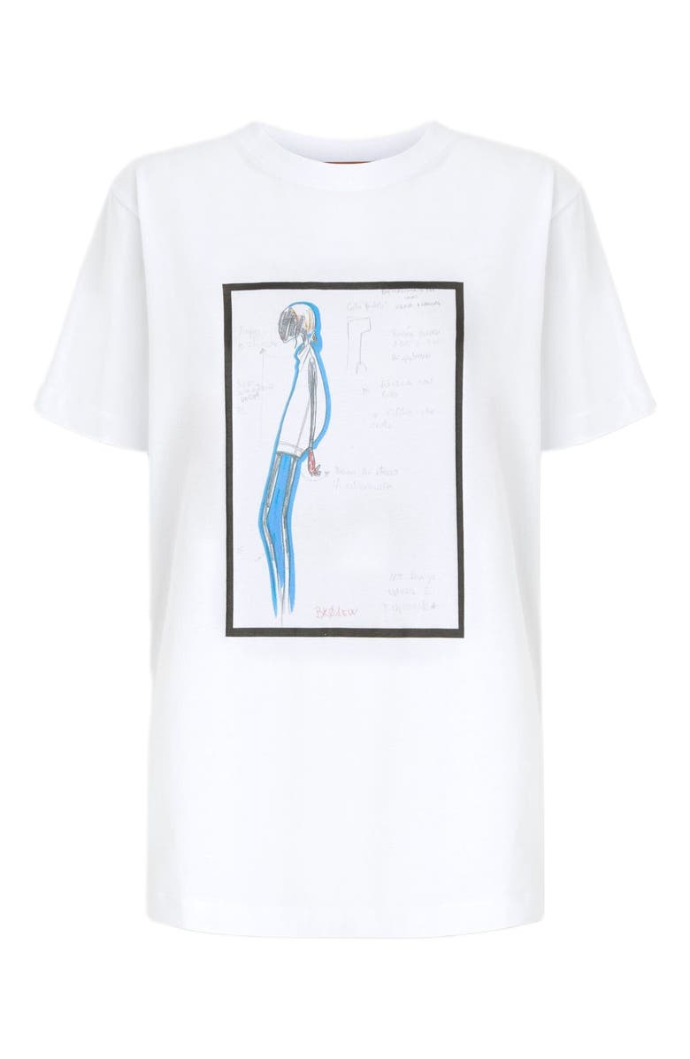Missoni Printed Jersey T-shirt, Alternate, color, White