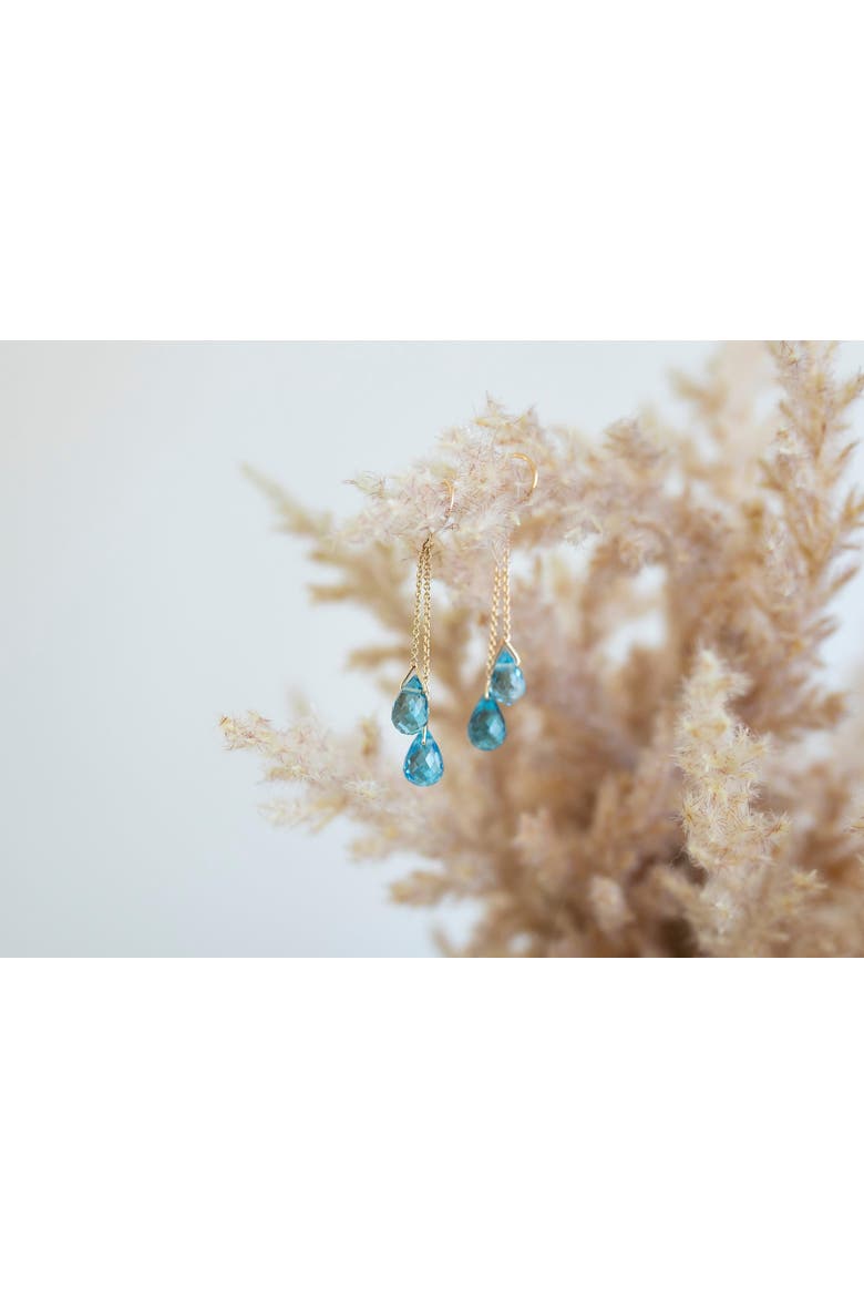 Topaz Glow Earrings, Alternate, color, Topaz