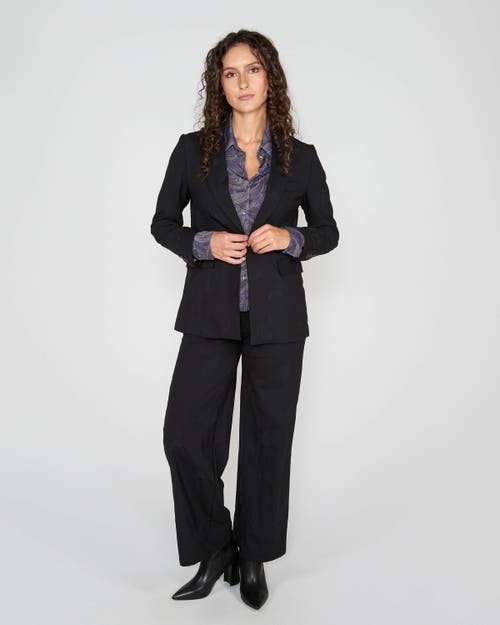 Lords Of Harlech Julia Tailored Jacket In Black