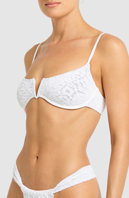 Bondeye Bond-eye Nora Underwire Bikini Top In White