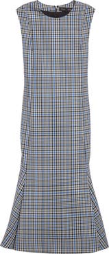 Proenza Schouler Bruna Plaid Midi Dress