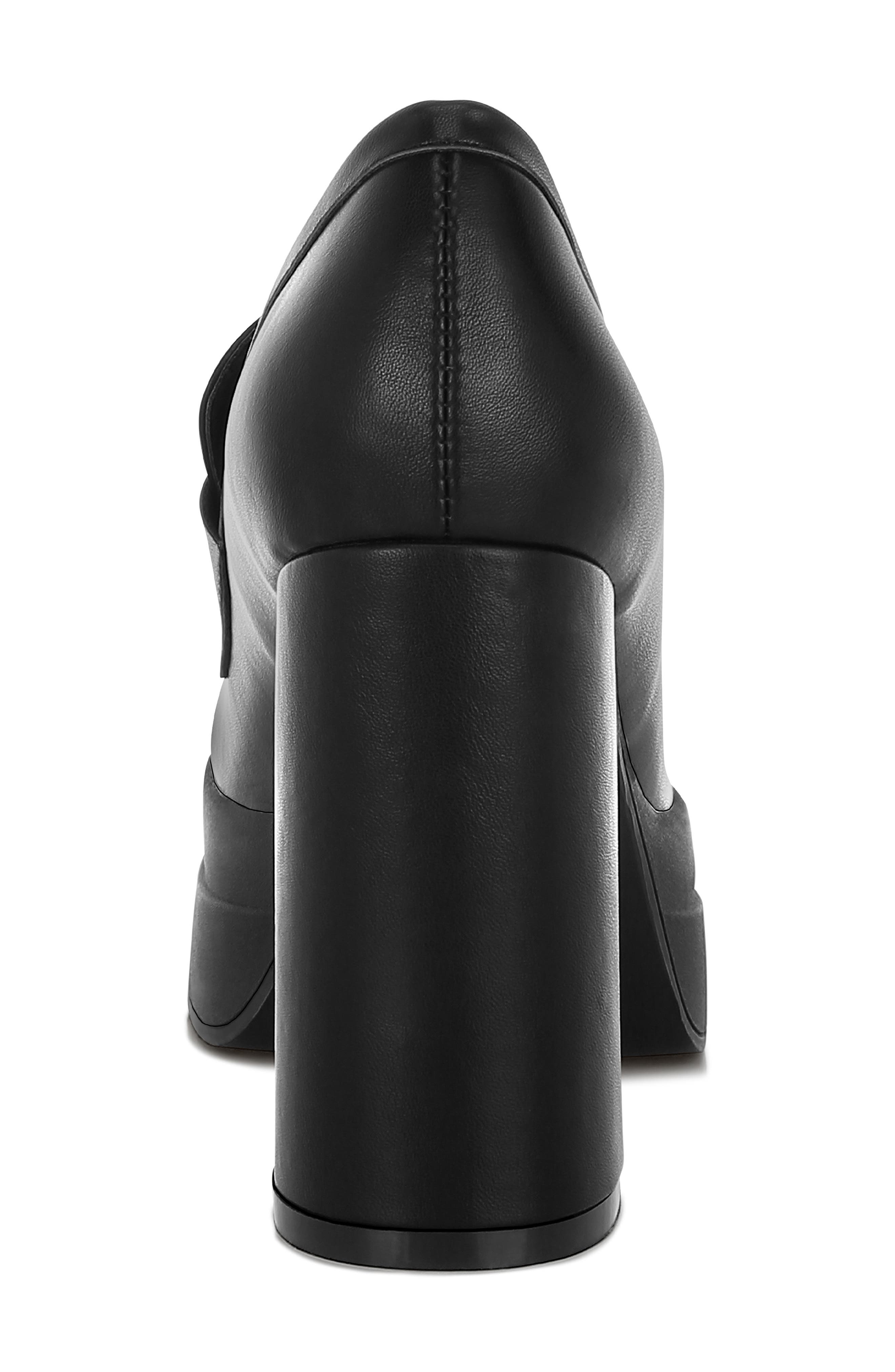 LONDON RAG Edwina Block Heel Platform Pump, Alternate, color, Black