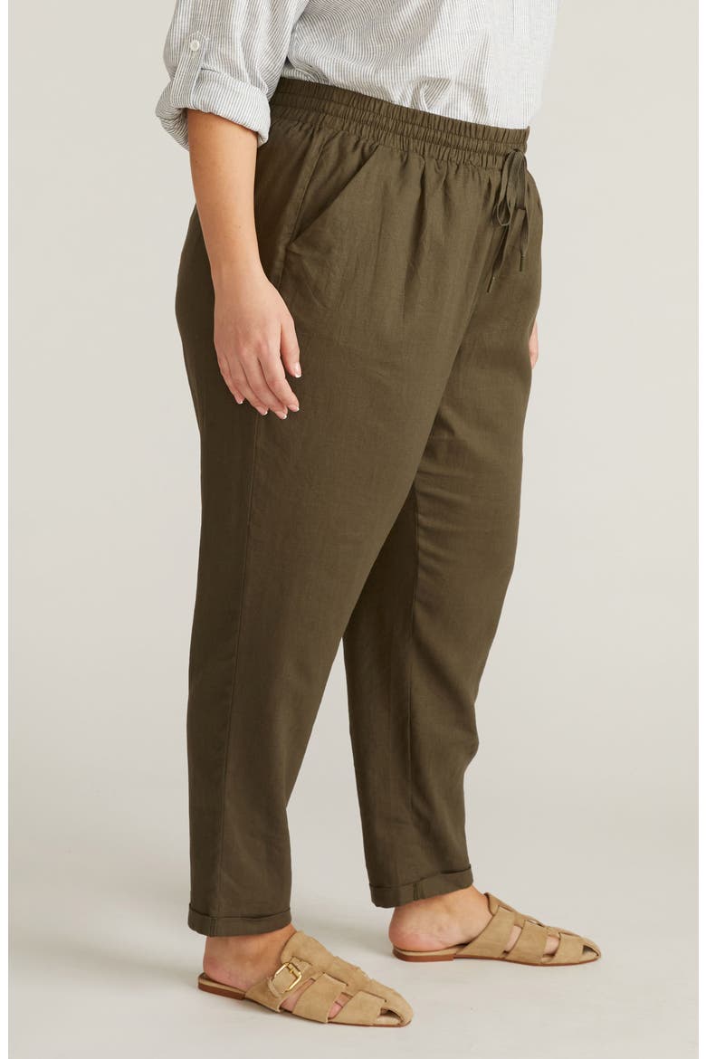 Tapered Drawstring Pants, Alternate, color, CAMO