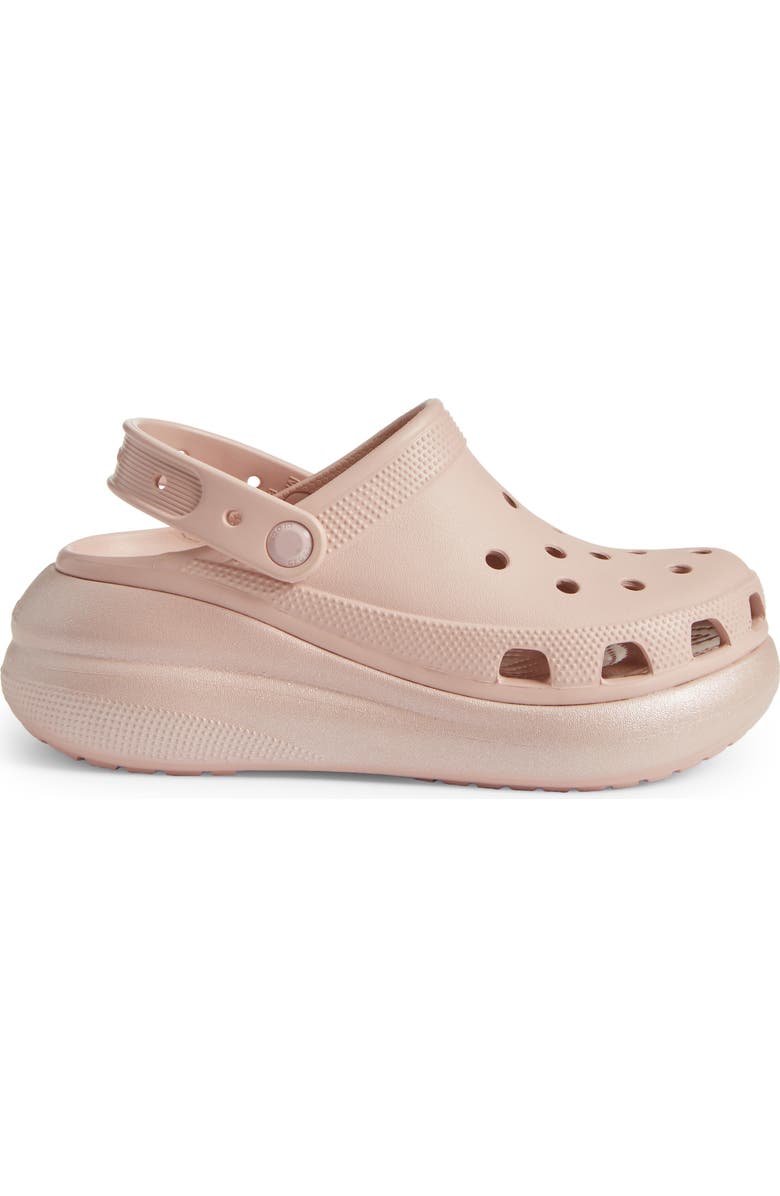 CROCS Gender Inclusive Classic Crush Shimmer Clog, Alternate, color,