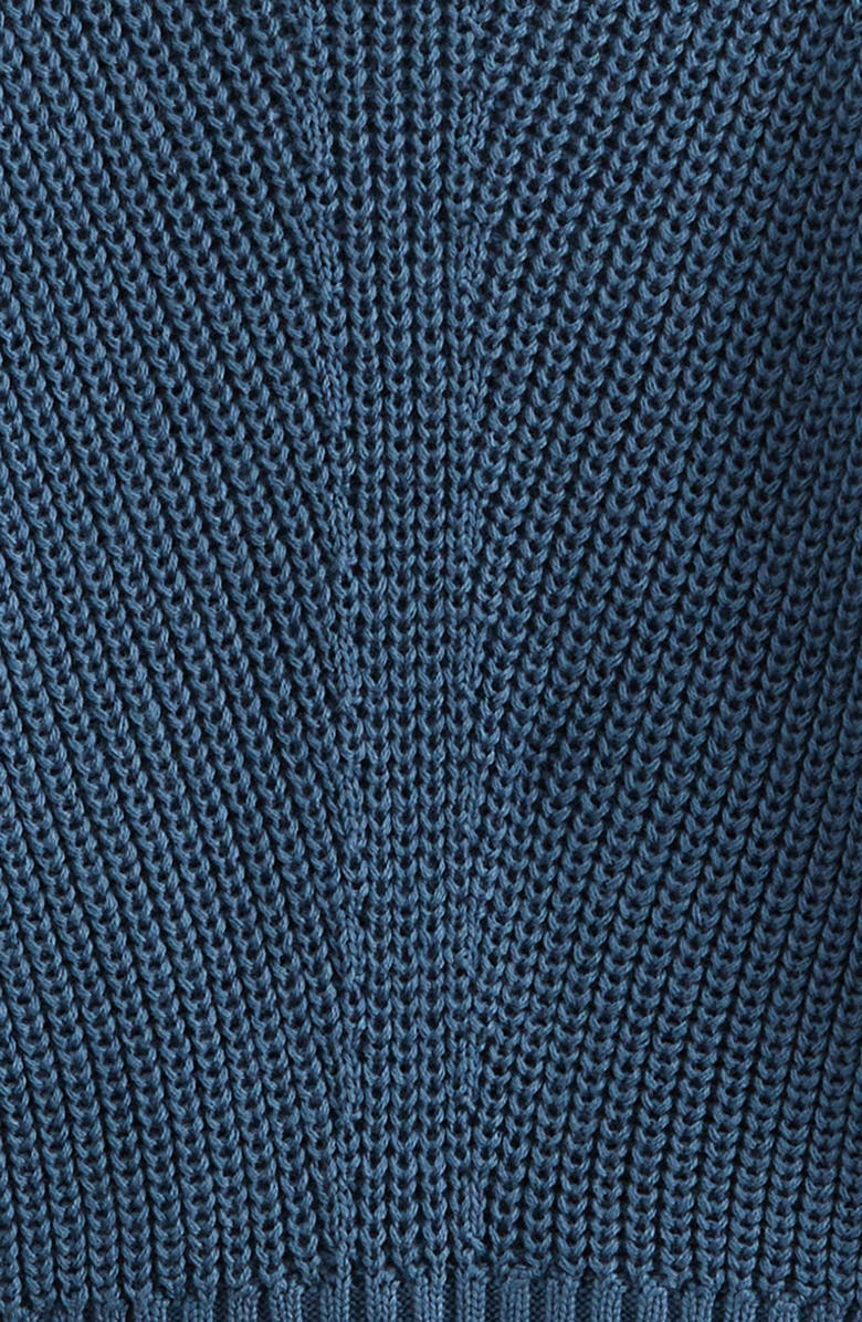 Nordstrom Knit Sweater, Pants & Hat Set, Alternate, color, Blue Stellar