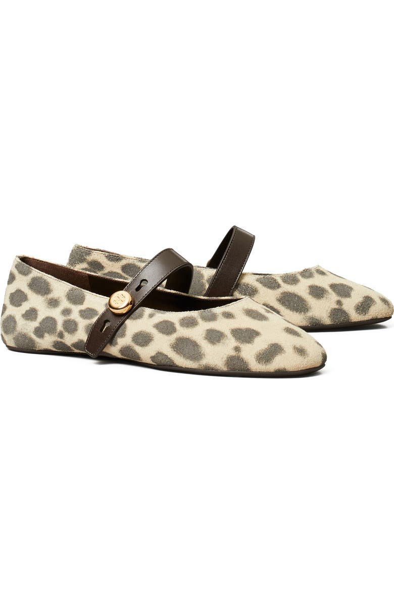 Tory Burch Romy Mary Jane Flat, Main, color, Cheetah Spots