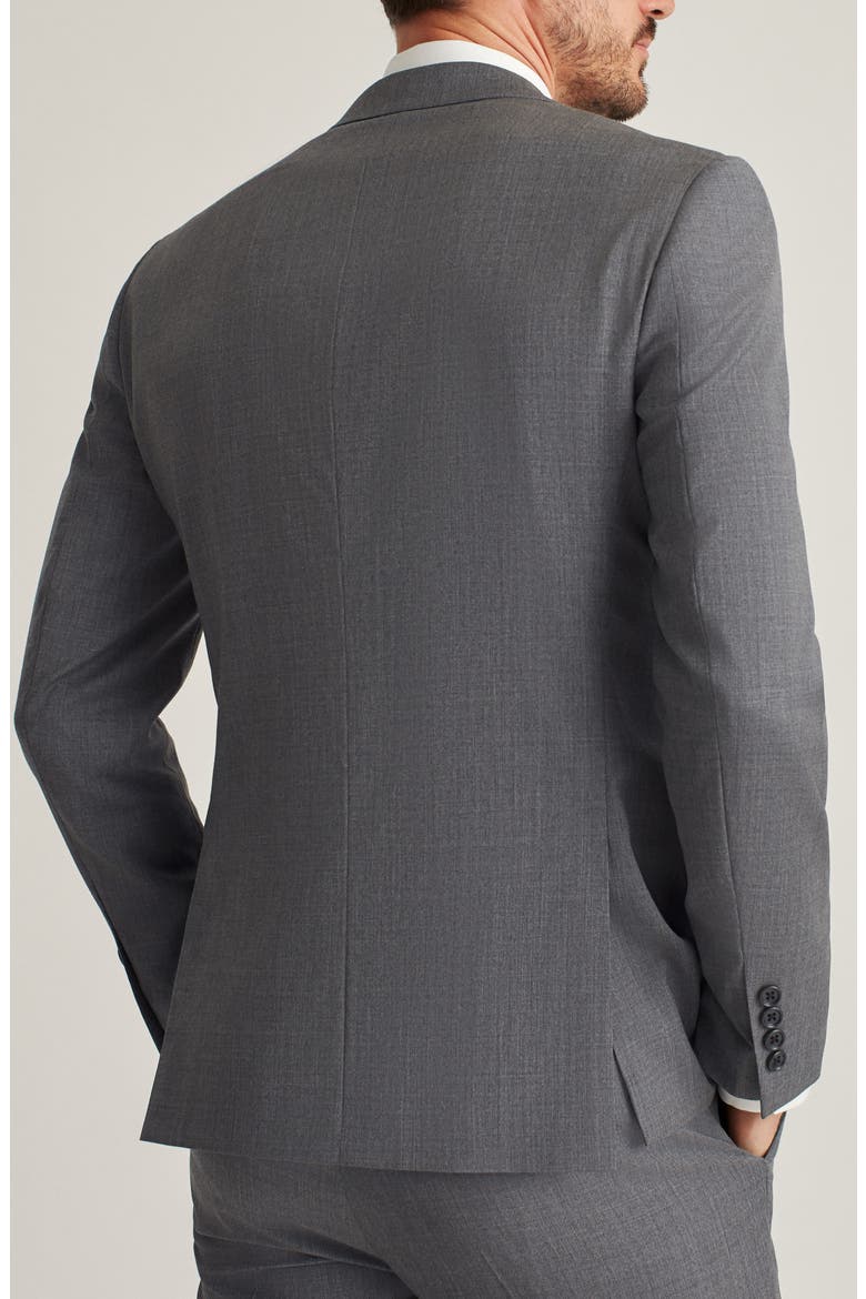 Jetsetter Slim Fit Stretch Wool Suit Jacket, Alternate, color, SLIM GREY