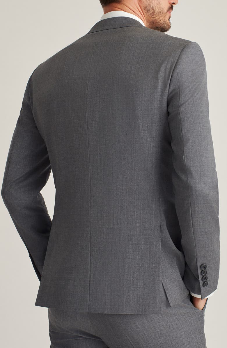 Bonobos Jetsetter Slim Fit Stretch Wool Suit Jacket, Alternate, color, Slim Grey