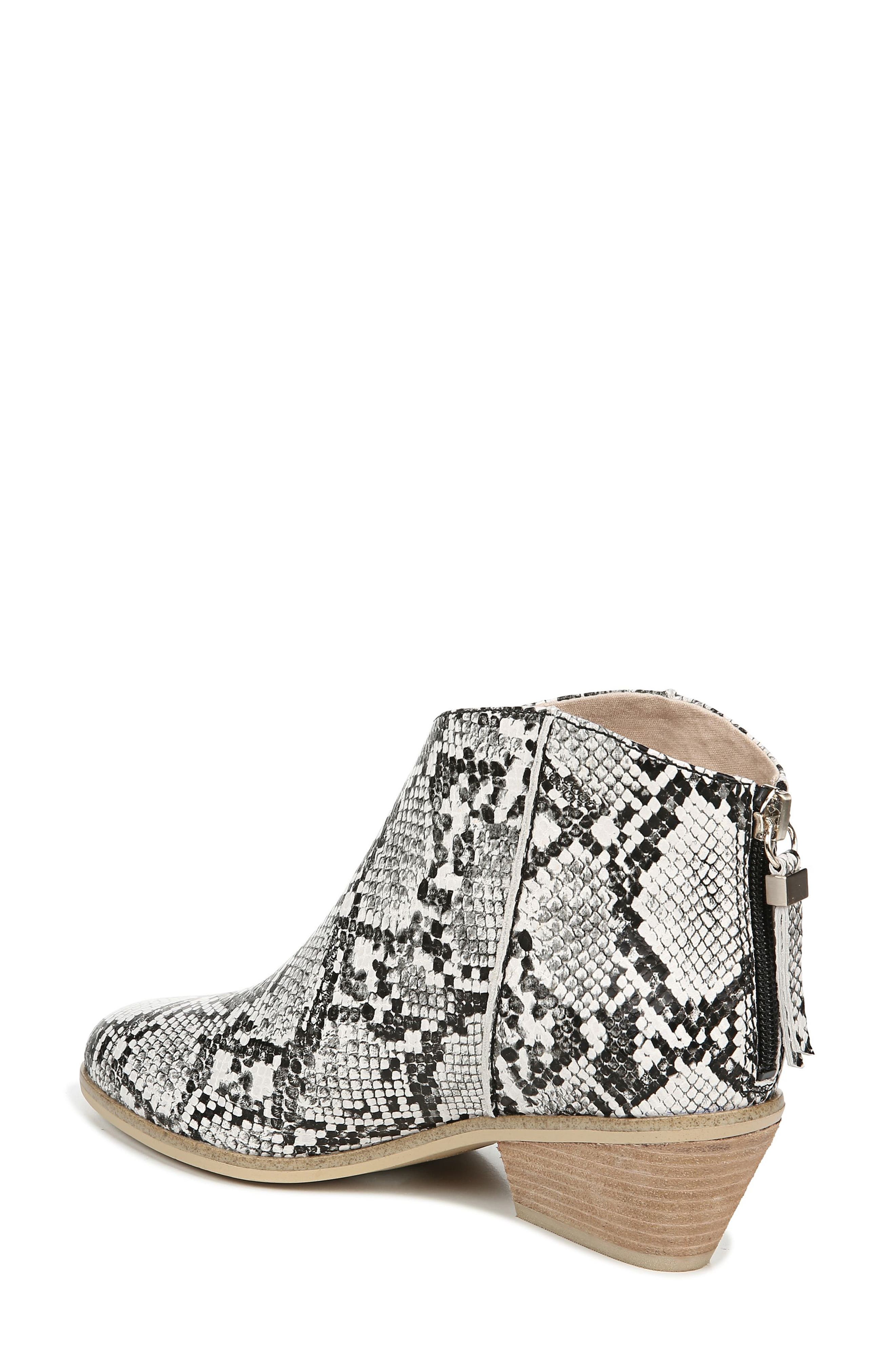 Dr. Scholl's Lucky One Snake Embossed Bootie, Alternate, color, 