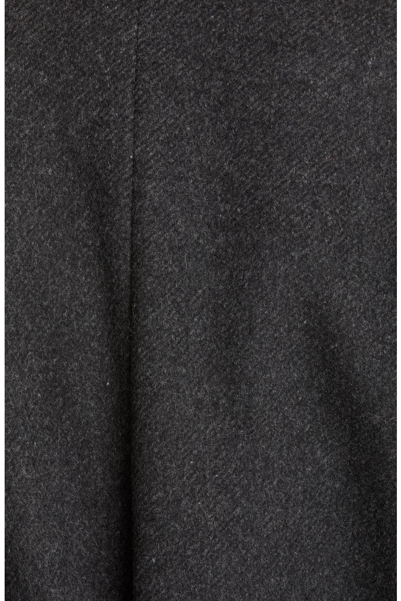 Belted Wool Blend Blazer, Alternate, color, PHANTOM