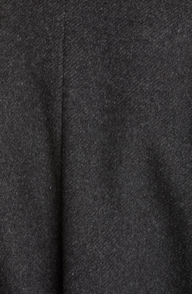 Ganni Belted Wool Blend Blazer, Alternate, color,