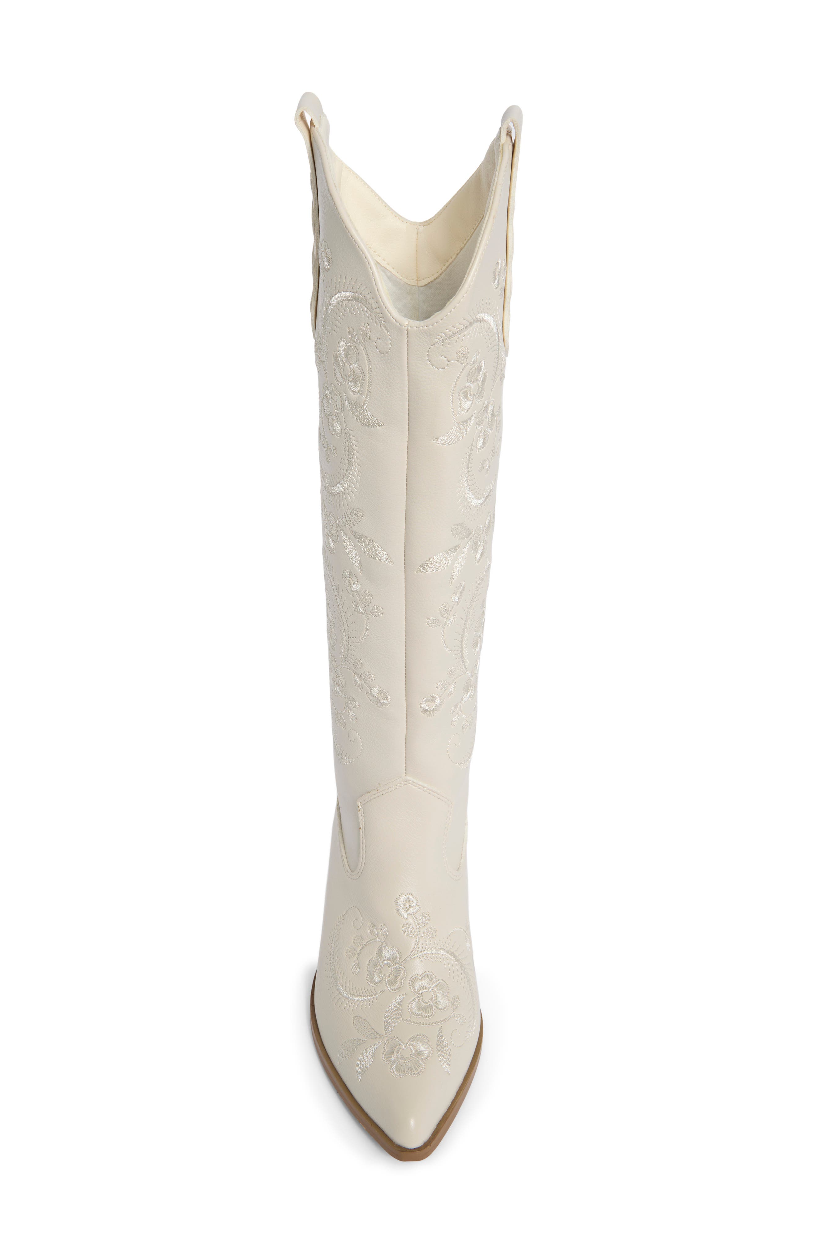 Zakai Western Boot, Alternate, color, IVORY