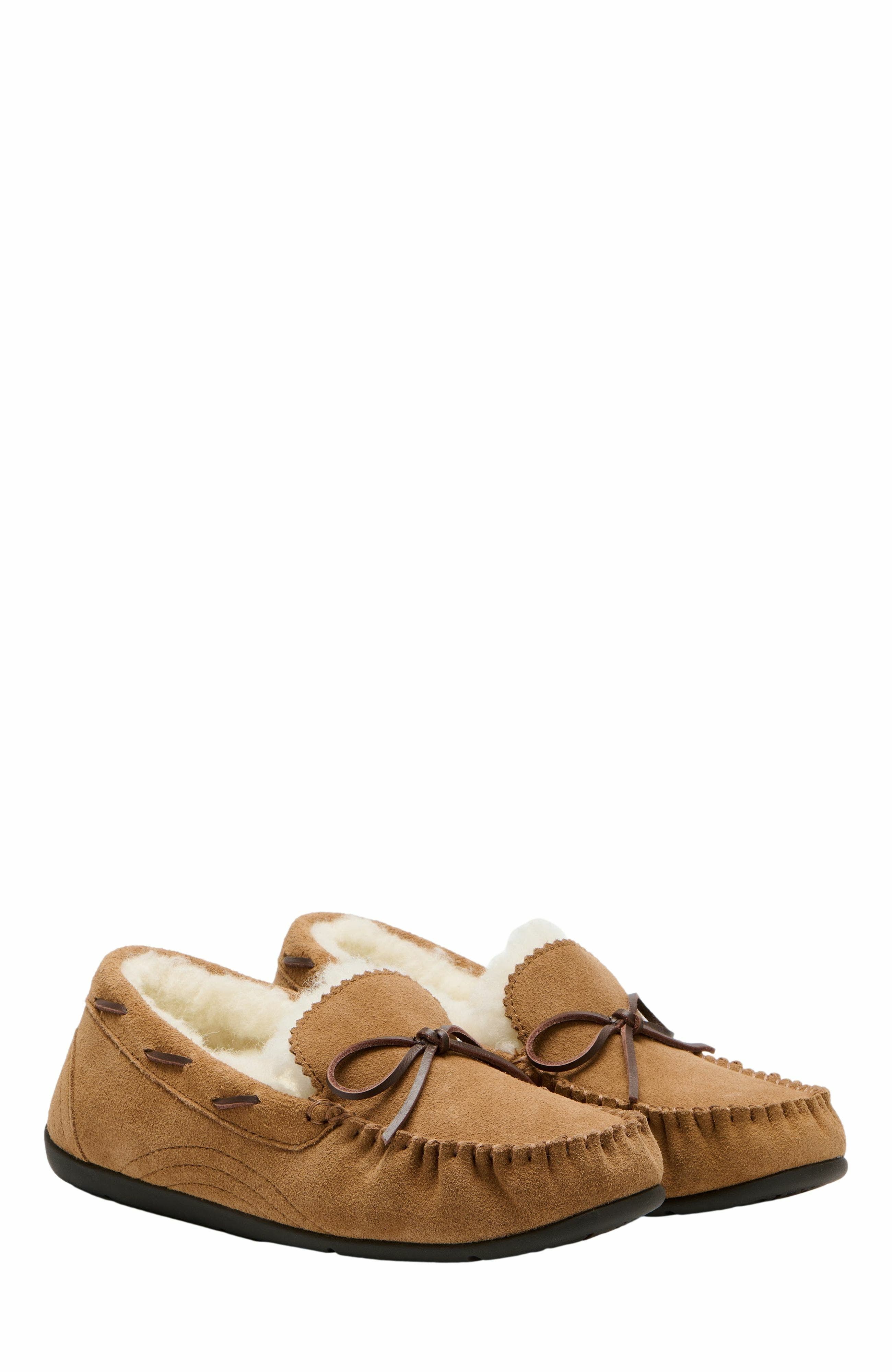 Amble Bow Slipper, Alternate, color, Tan
