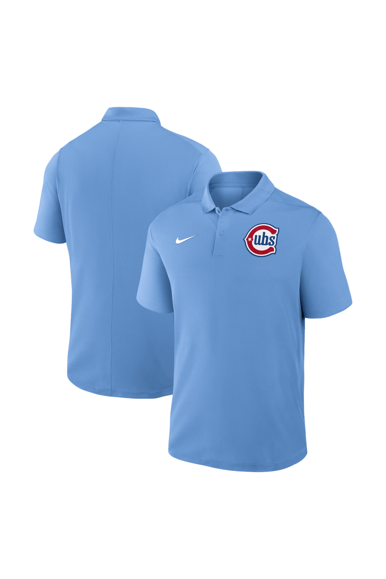 Men's Nike Light Blue Chicago Cubs Alternate Victory Dri-FIT Polo, Main, color, Light Blue