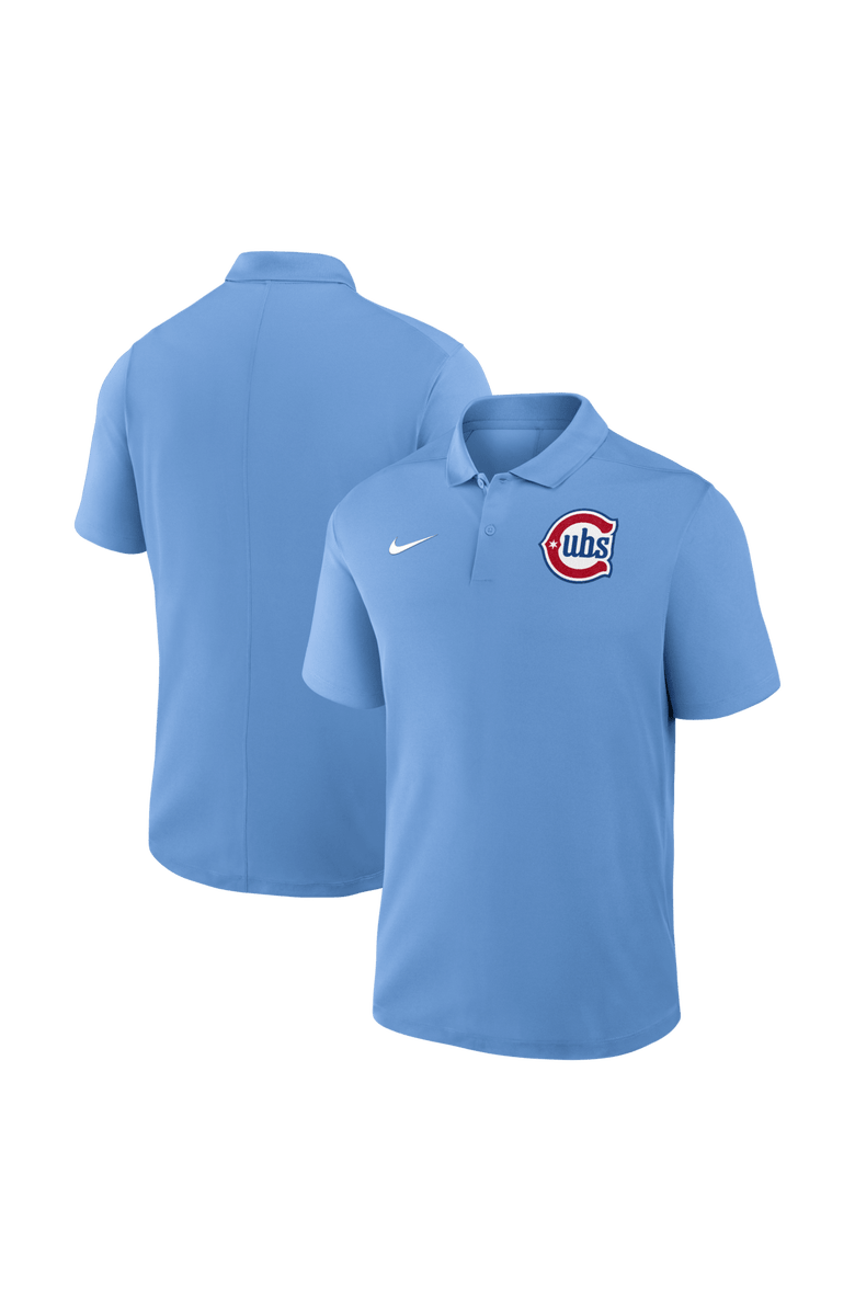 Nike Men's Nike Light Blue Chicago Cubs Alternate Victory Dri-FIT Polo, Main, color, Light Blue