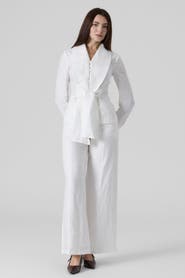 Le Fafo Linen Wide Leg Pants