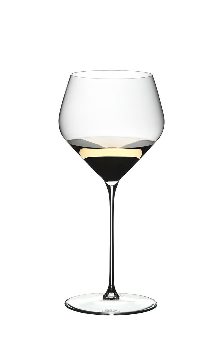 Riedel Veloce Chardonnay Wine Glass, Set of 2, Main, color, Clear