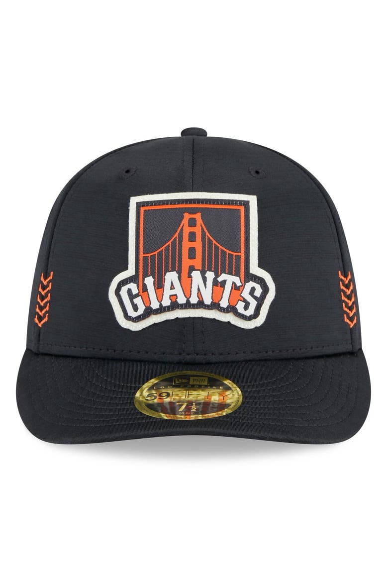 Men's New Era  Black San Francisco Giants 2024 Clubhouse Low Profile 59FIFTY Fitted Hat, Alternate, color, Black