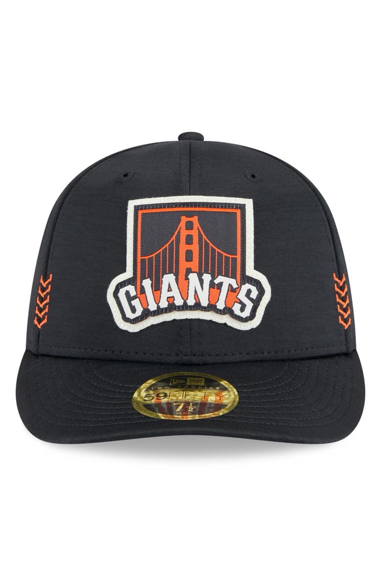 New Era Men's New Era Black San Francisco Giants 2024 Clubhouse Low Profile 59FIFTY Fitted Hat, Alternate, color, Black