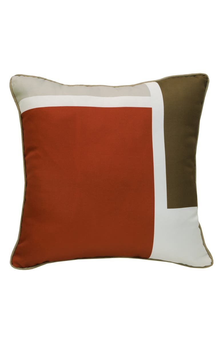 Outdoor Decor by Commonwealth Outdoor Throw Pillow, Main, color, Red
