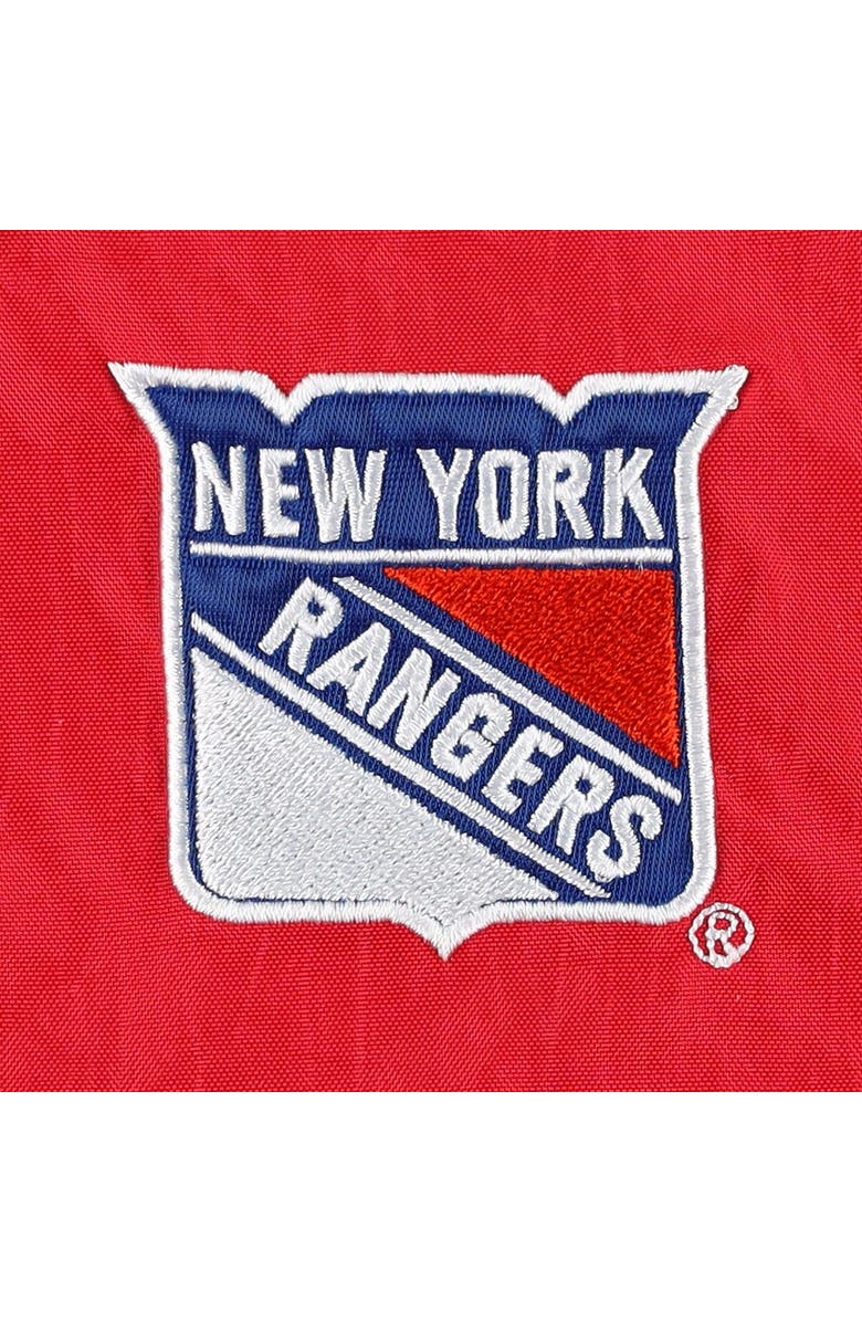 Tommy Hilfiger Women's Tommy Hilfiger Blue/Red New York Rangers Staci Half-Zip Windbreaker Jacket, Alternate, color, 