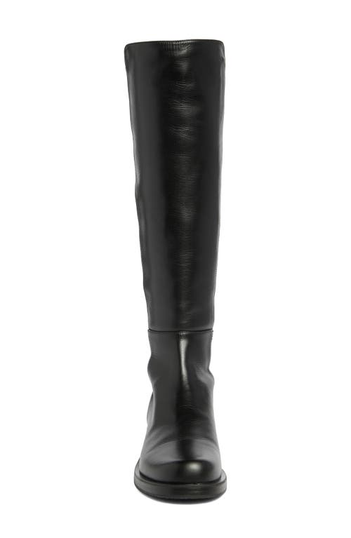 Stuart Weitzman Half & Half Knee High Boot In Black