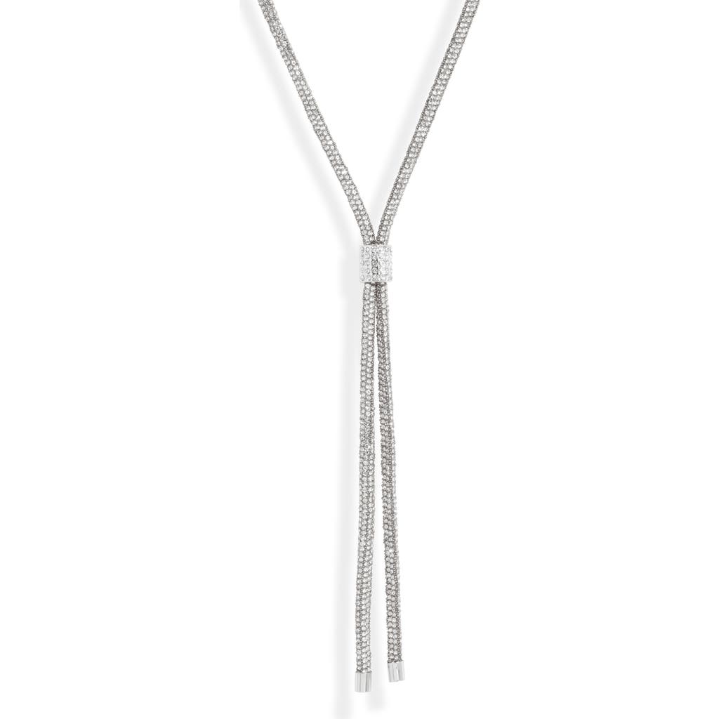 Open Edit Pavé Crystal Y-necklace