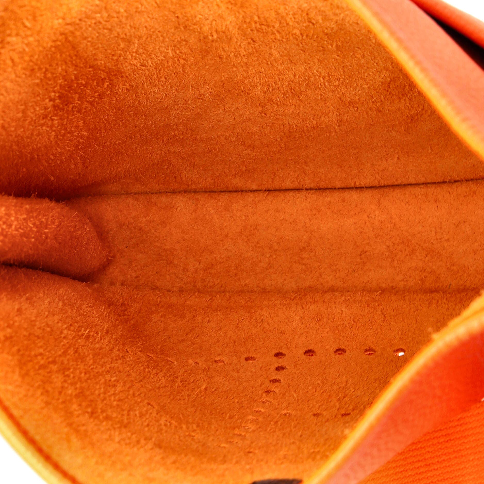 Pre-Owned Hermes Evelyne Bag Gen III Clemence PM, Alternate, color, Feu