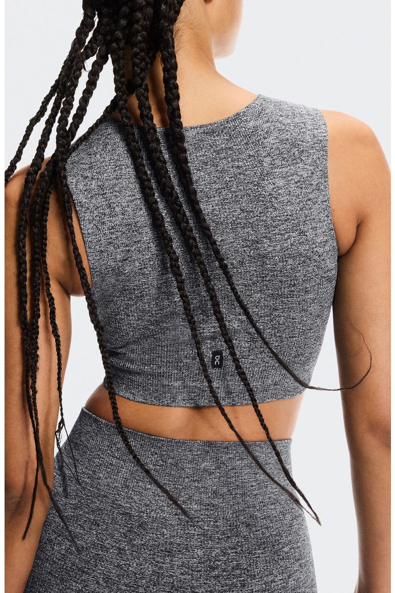 Studio Crop Tank, Alternate, color, GRAPHITE HEATHER