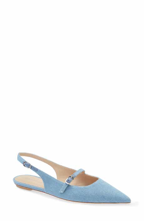 Stuart Weitzman Emilia Mary Jane Slingback Flat