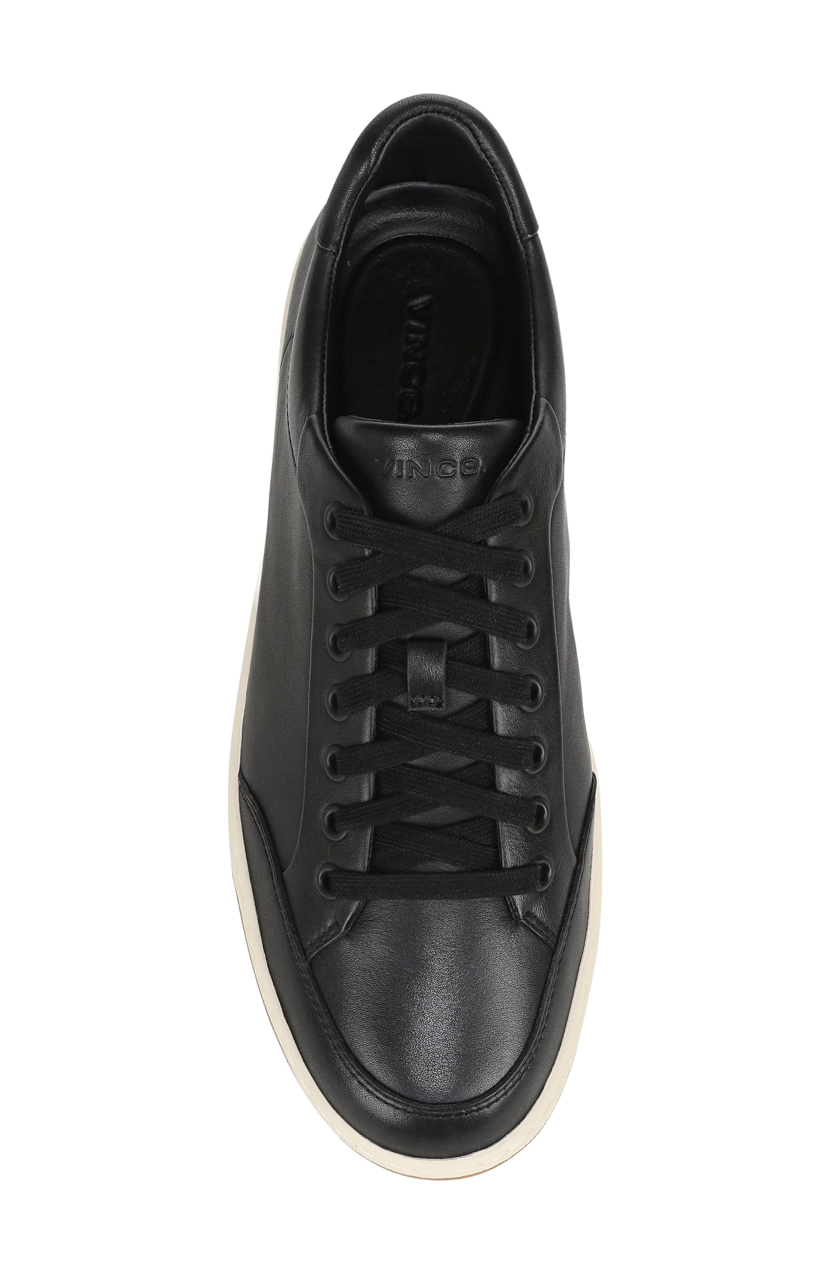 Caspian Sneaker, Alternate, color, BLACK