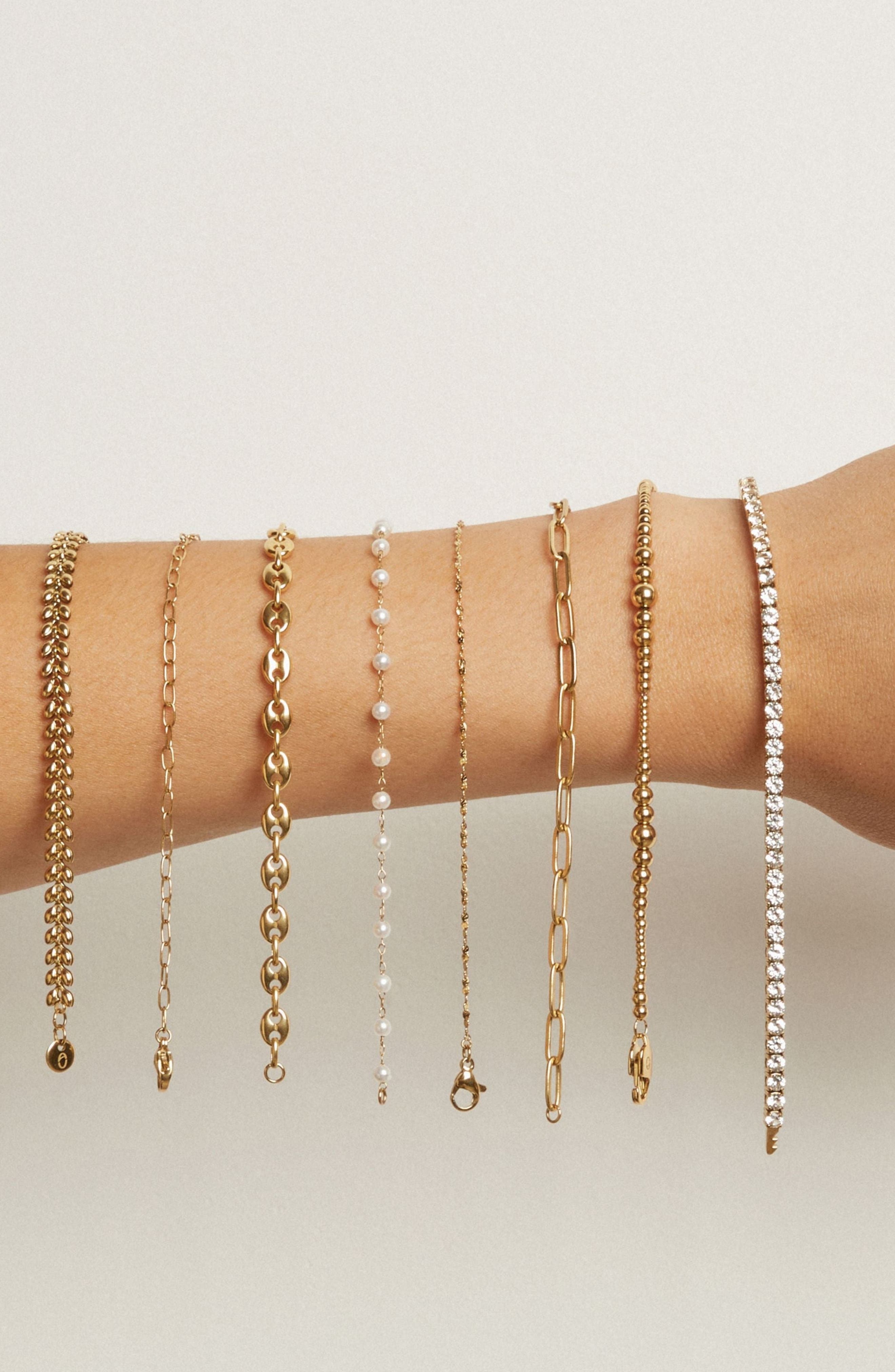 Aurate Unbreakable Paperclip Chain Bracelet (Women) | Nordstrom