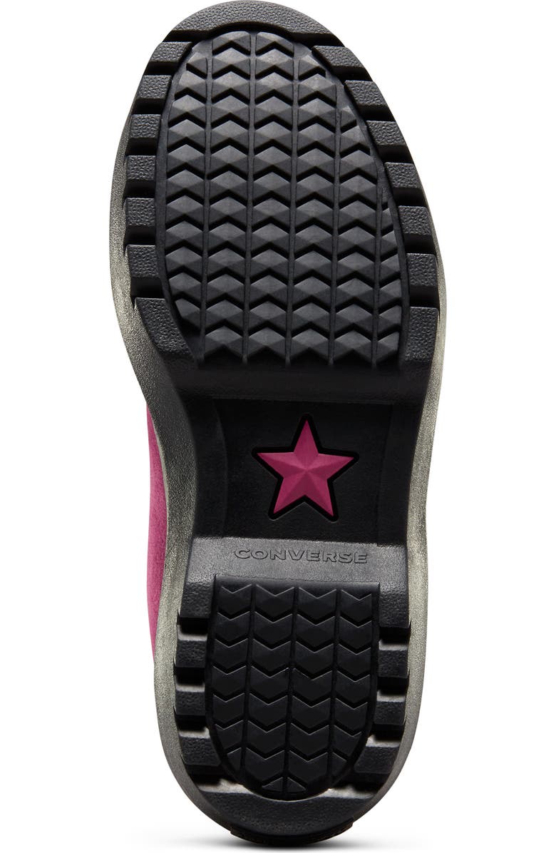 Converse Chuck Taylor<sup>®</sup> All Star<sup>®</sup> Velvet Lug Hi Sneaker, Alternate, color,