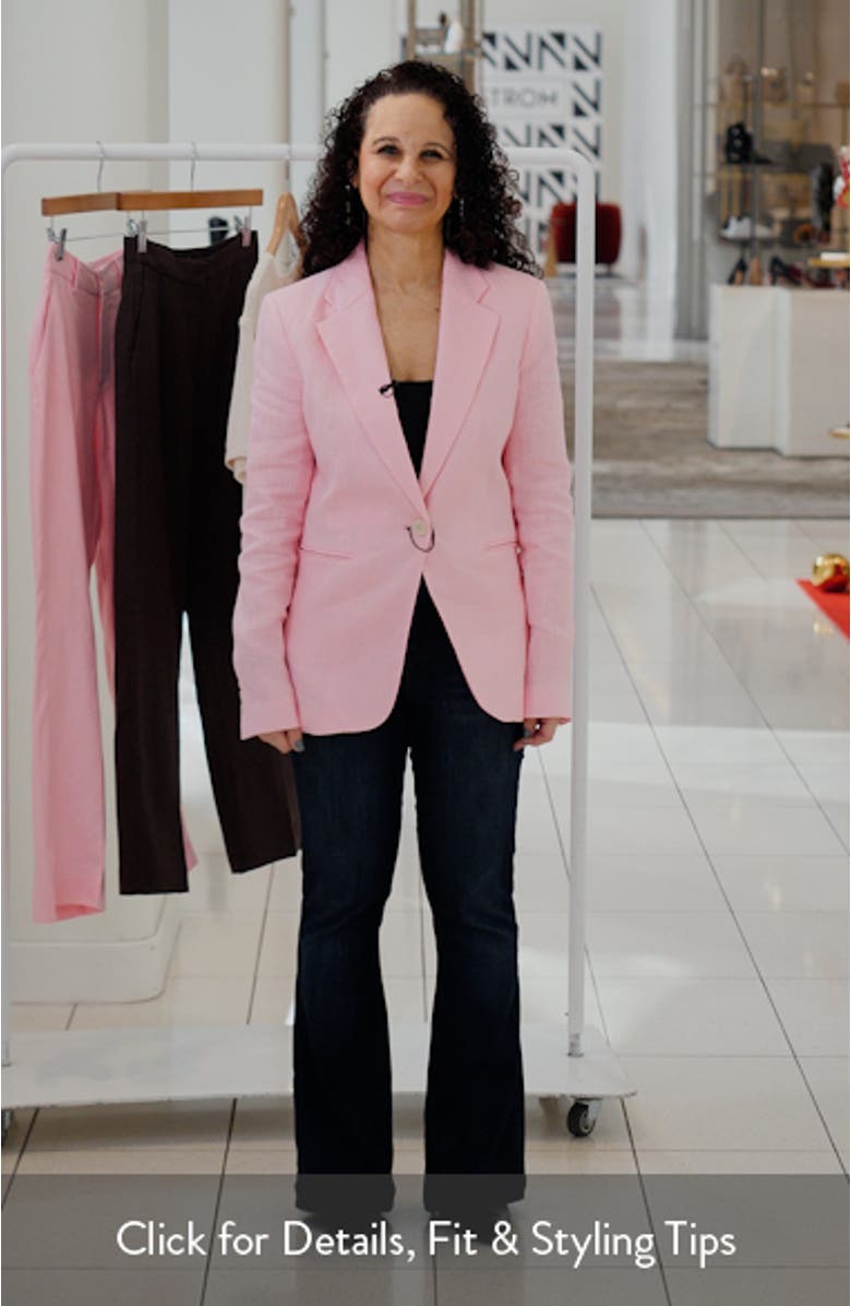 Boreli Linen Blazer, sales video thumbnail