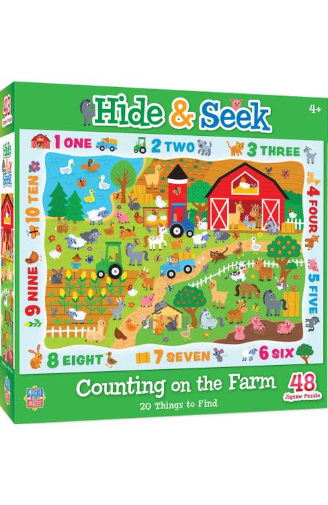 Counting on the Farm 48 Piece Puzzle