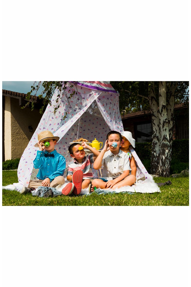 Butterfly Hanging Canopy, Alternate, color, PURPLE WHITE