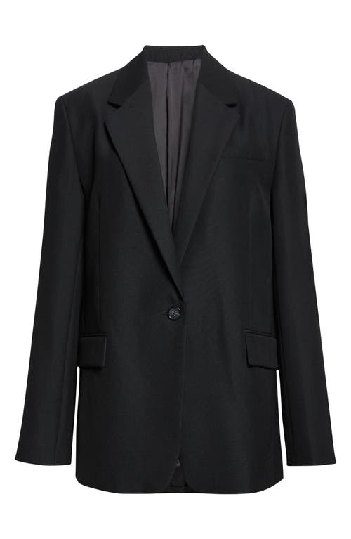 Totême Toteme Oversized Tailored Blazer In Black