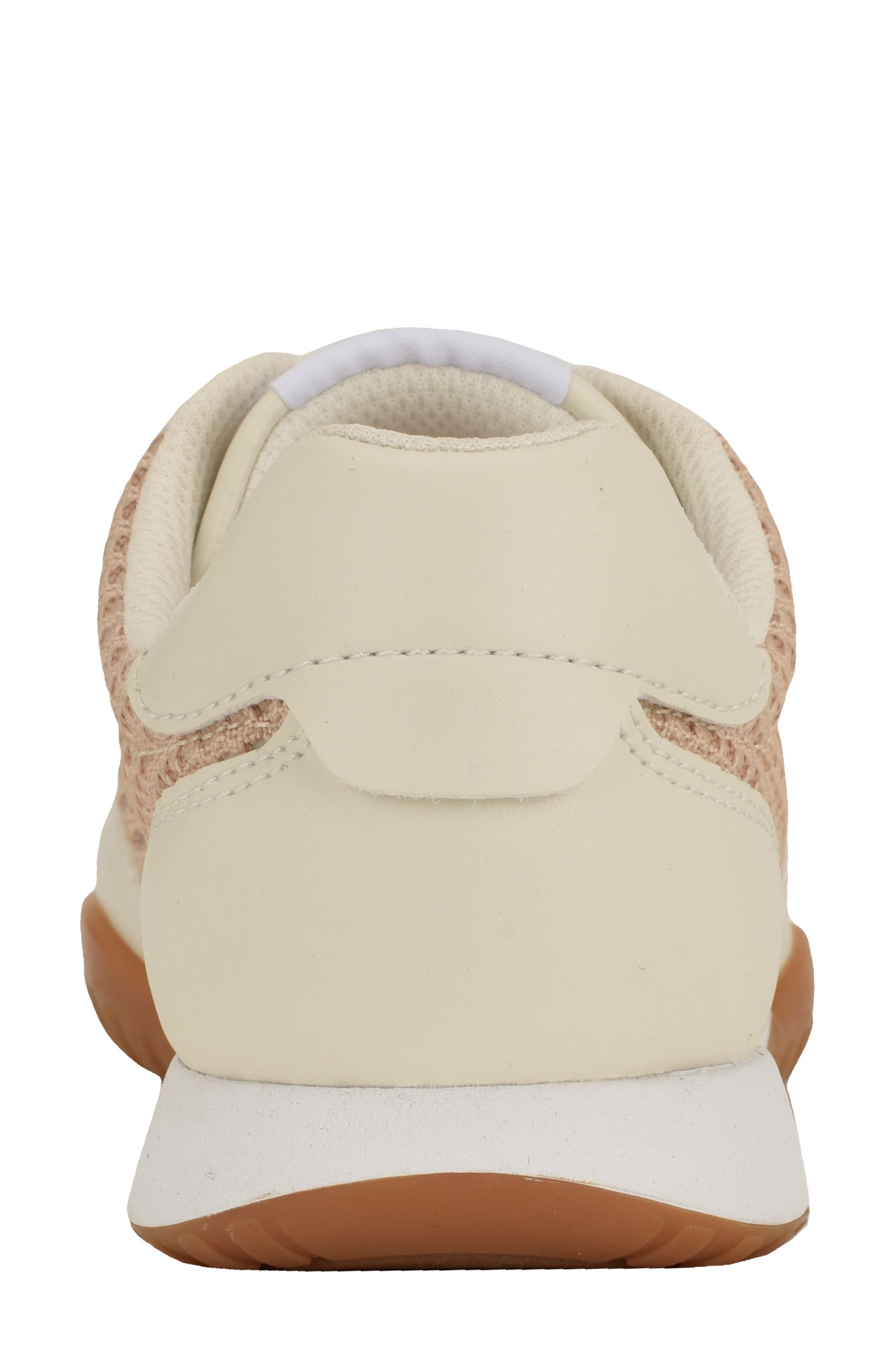 Harllow Low Top Sneaker, Alternate, color, WHITE/ BEIGE
