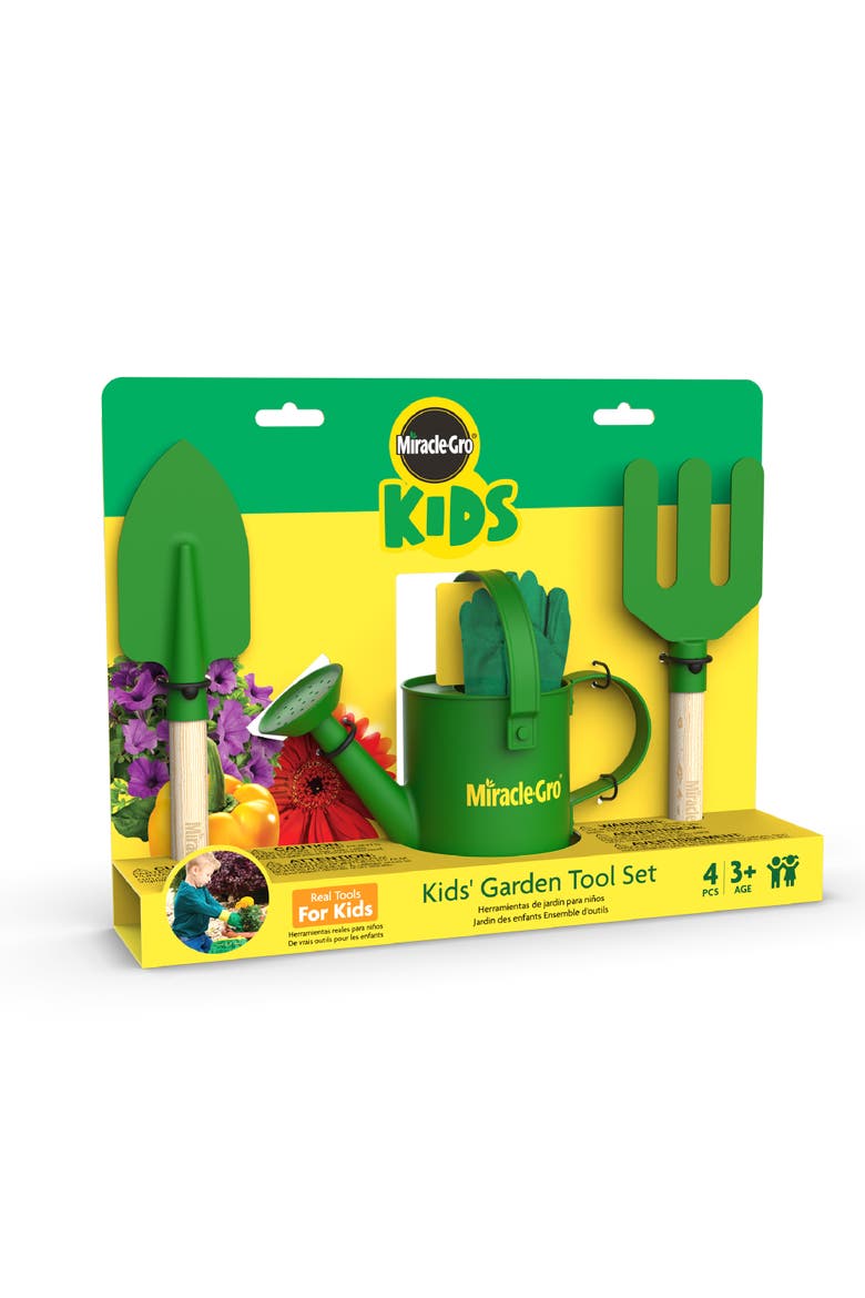 Set 4 pcs - garden toolset, Main, color, Dark Green