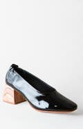 Huma Blanco Mimi Block Heel Pump
