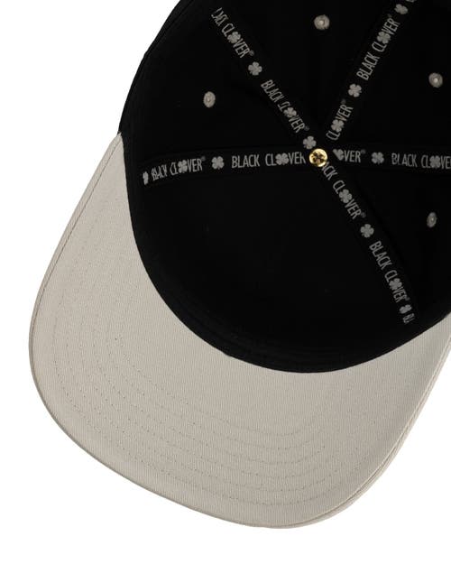 Black Clover Upside Down Luck 3 Hat In Black