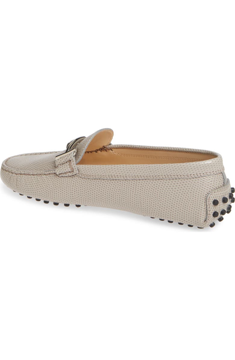 Tod's Reptile Embossed Driving Moccasin, Alternate, color,