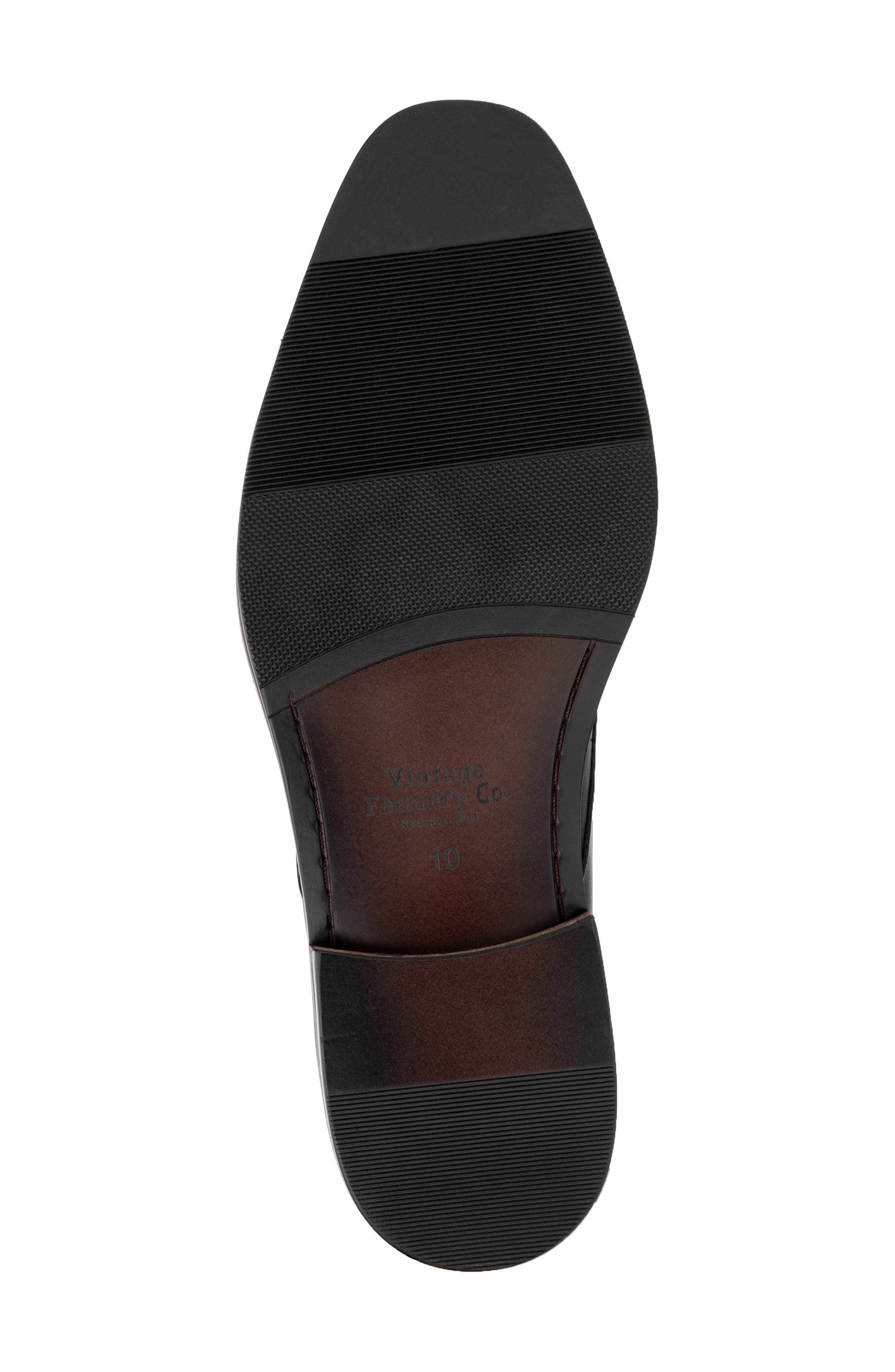 VINTAGE FOUNDRY Barnaby Cap Toe Boot, Alternate, color, Black