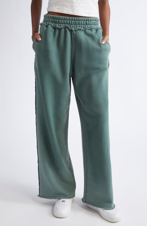 Spray Cotton French Terry Sweatpants
