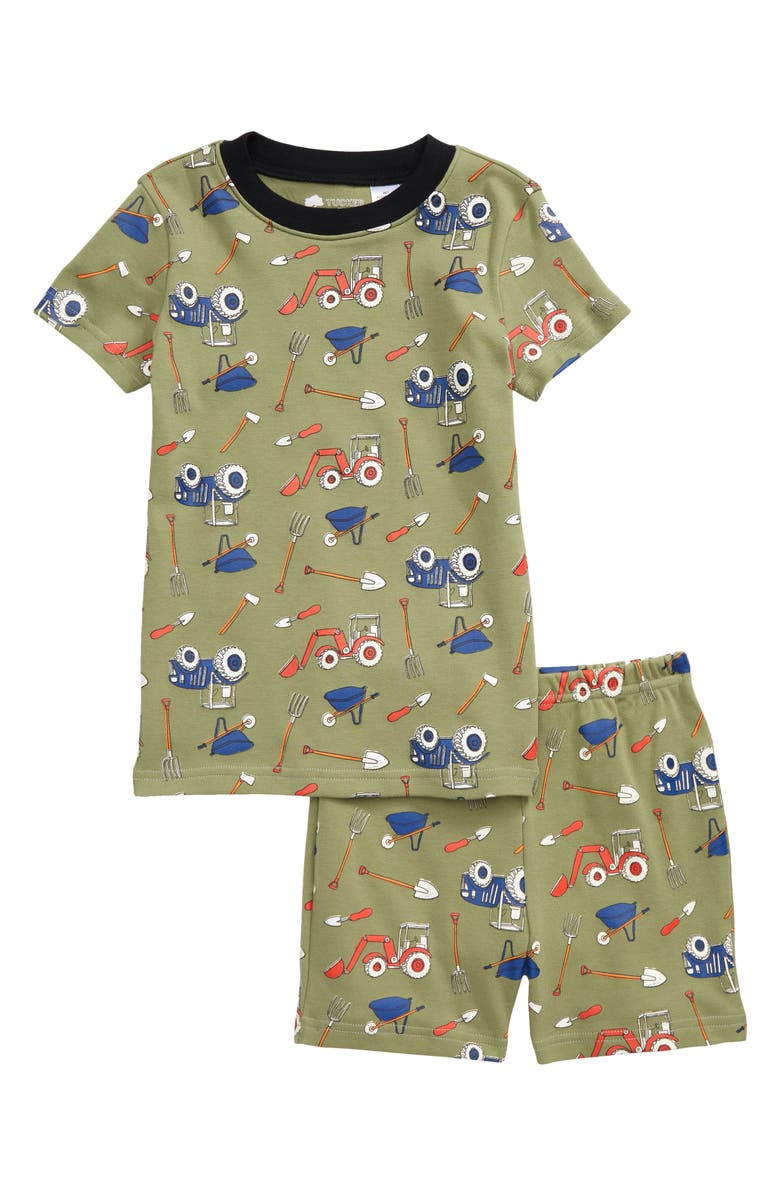 Tucker + Tate Kids' Fitted Two-Piece Short Pajamas, Main, color,