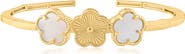 JARDIN 3 Clover Flexible Cuff Bracelet